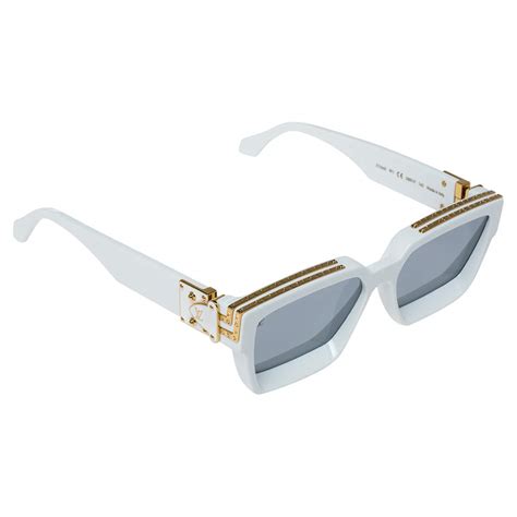lv millionaire sunglasses white.jpg